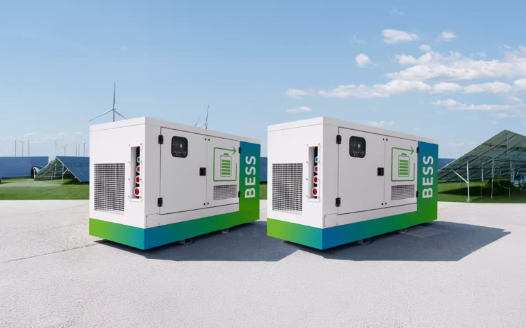 Transformator für BESS-Systeme – normgerechte, modulare Lösung für stationäre Batteriespeicher „BESS-Systeme mit Batteriespeicher für Photovoltaik und Windkraft – Lösung von Faber E-Tec