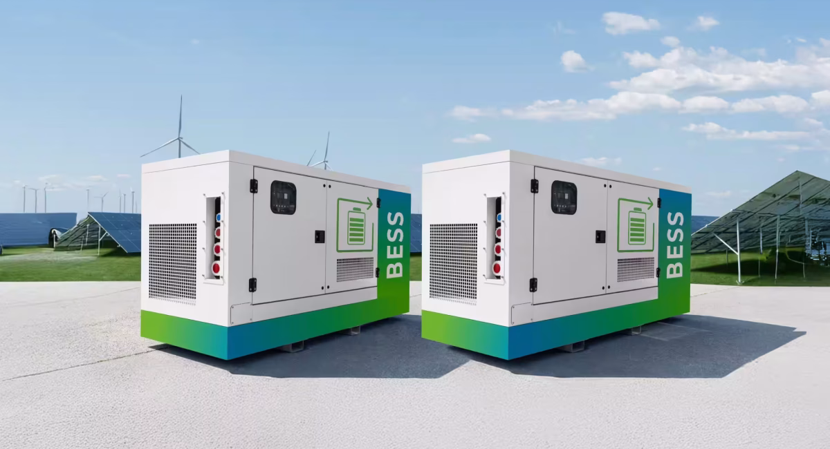 „BESS-Systeme mit Batteriespeicher für Photovoltaik und Windkraft – Lösung von Faber E-Tec