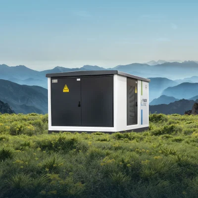 Kompaktstation für Trafo, Photovoltaik, Windkraft und E-Mobilität