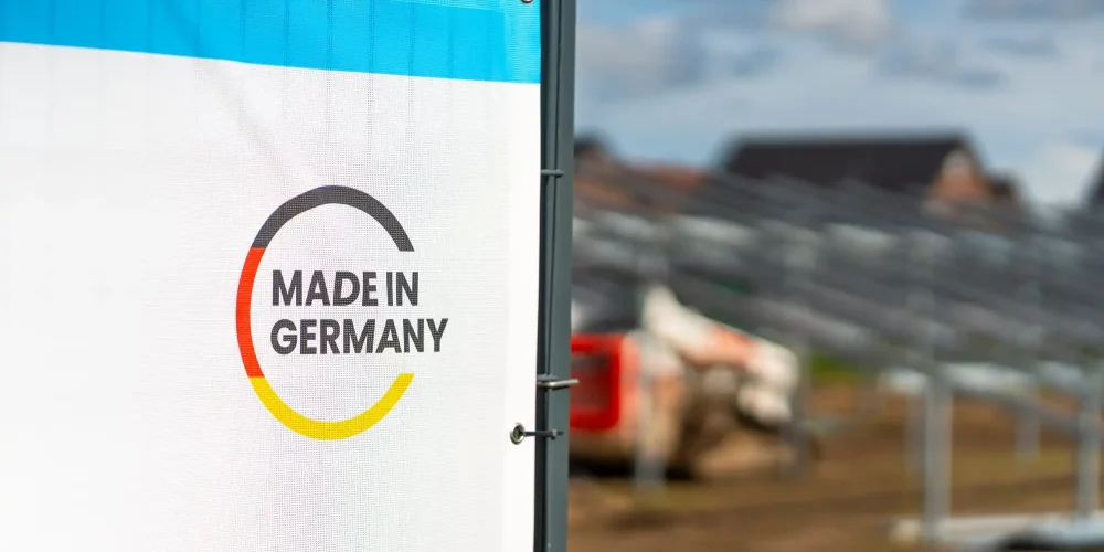Made in Germany - Photovoltaikanlage der Faber Energy Group in Rödinghausen