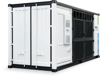 Containerstation für Trafo, transportable Energieverteilungslösung